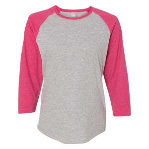 C1854W Ladies Baseball Fine Jersey T-shirt