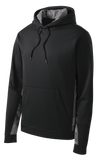 C1747 CamoHex Fleece Colorblock Hooded Pullover