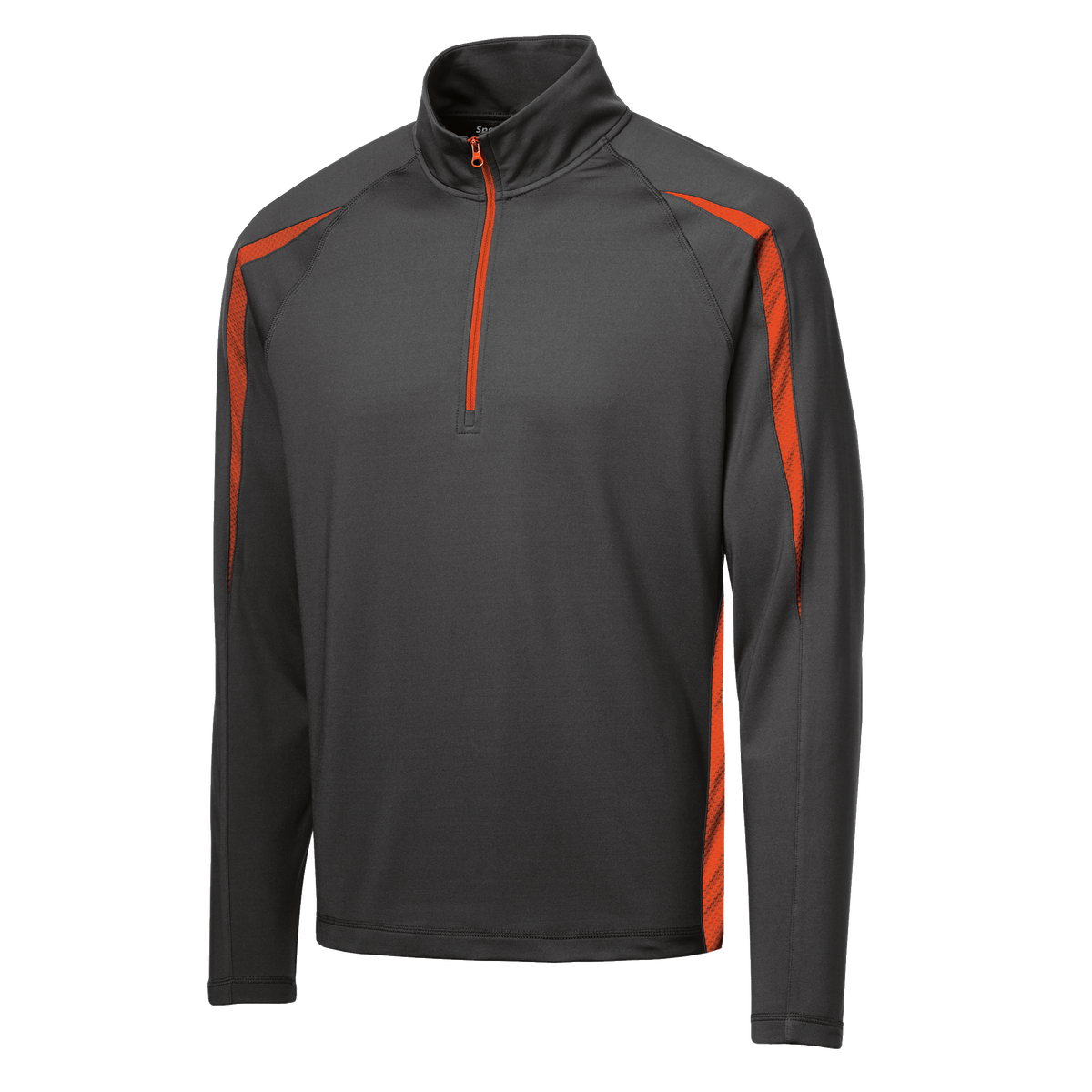 C1408 Mens Stretch 1/2 Zip Colorblock Pullover – Carrier Logo Store