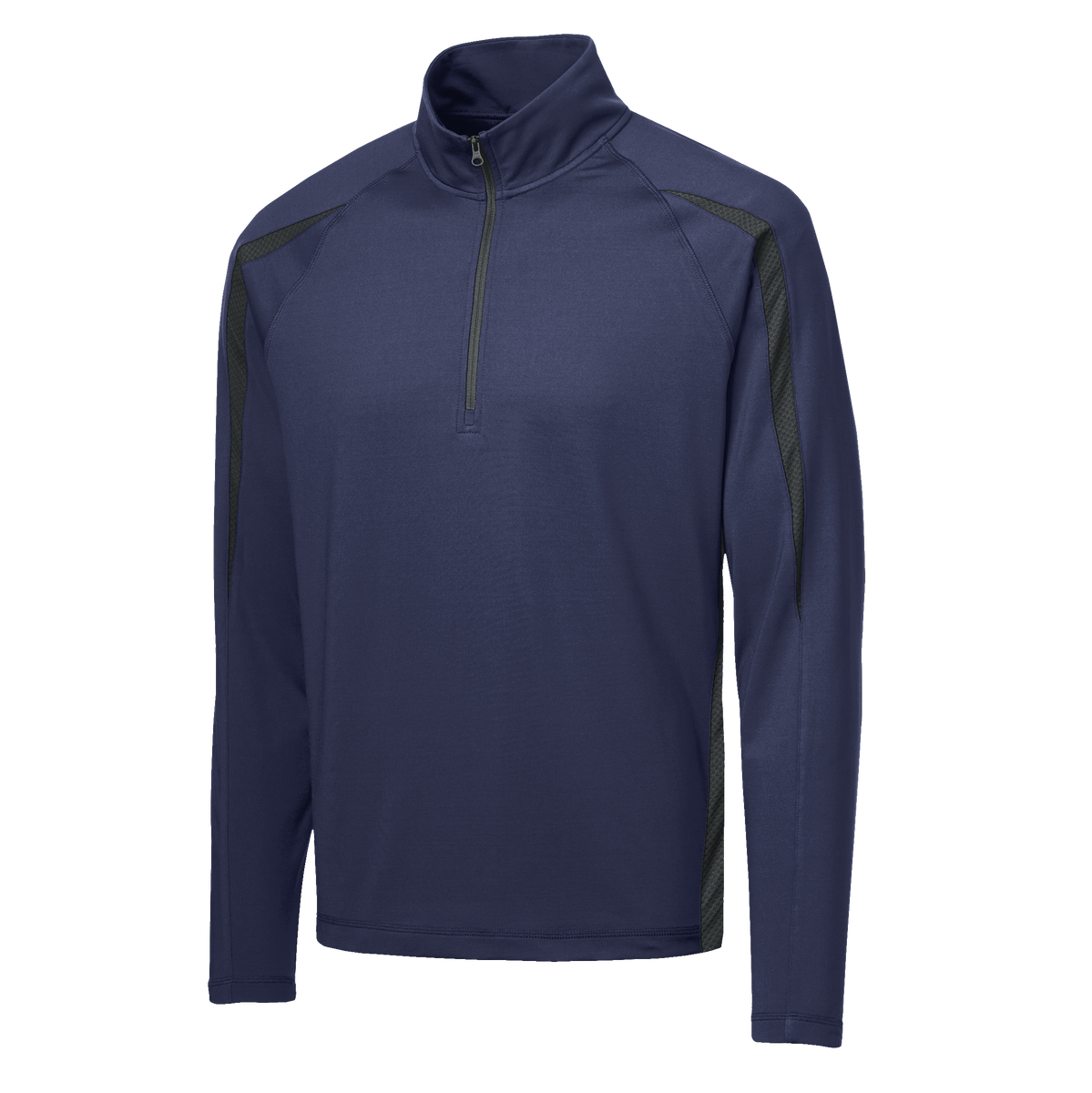 フルネス C1408 Mens Stretch 1/2 Zip Colorblock Pullover – Carrier Logo Store