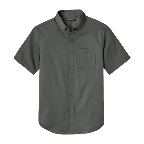C2120M Mens Short Sleeve SuperPro React Twill Shirt