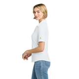 C2663W Ladies Pinpoint Pique Polo
