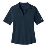 C2663W Ladies Pinpoint Pique Polo