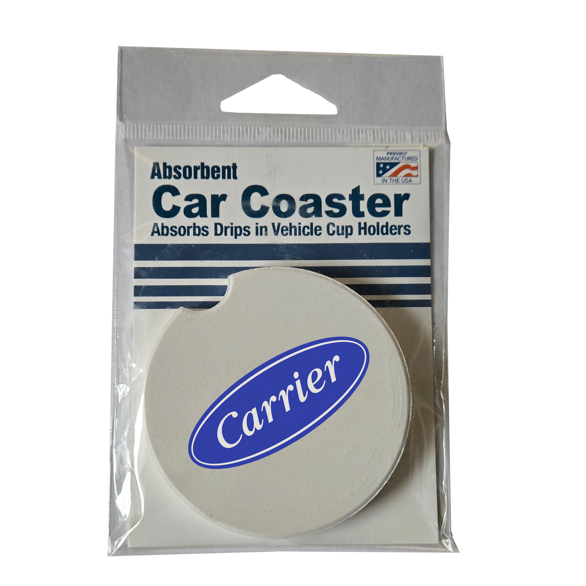 CounterArt Absorbent Stoneware Car Coaster - "Dogs Are Children" Design, Fits Most Cup Holders - View #2