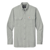 C2705 Mens Carhartt Rugged Flex Plaid Long Sleeve Shirt