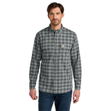 C2705 Mens Carhartt Rugged Flex Plaid Long Sleeve Shirt