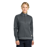 C2661W Ladies FLD & RSCU 1/2-Zip Mid-Layer