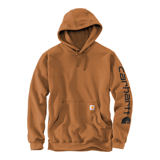 C2709 Carhartt Midweight Hooded Logo Sweatshirt