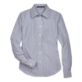 C1697W Ladies Crown Collection Banker Stripe Shirt