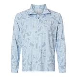 C2613 Mens Airweight KC Printed 1/4 Zip Pullover