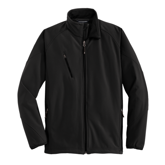 C2703M Mens Port Authority Textured Soft Shell Jacket