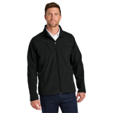 C2703M Mens Port Authority Textured Soft Shell Jacket