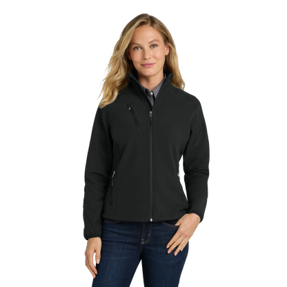 C2703W Ladies Port Authority Textured Soft Shell Jacket
