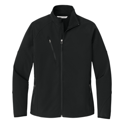 C2703W Ladies Port Authority Textured Soft Shell Jacket
