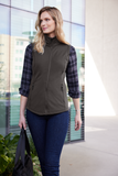 C2647W Ladies Collective Smooth Fleece Vest