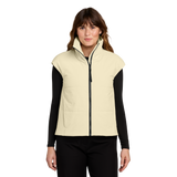 C2715W Lasies MiiR Sashiko Stretch Puffy Vest