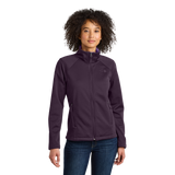 C2506W  Ladies Chest Logo Ridgewall Soft Shell Jacket