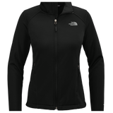 C2506W  Ladies Chest Logo Ridgewall Soft Shell Jacket