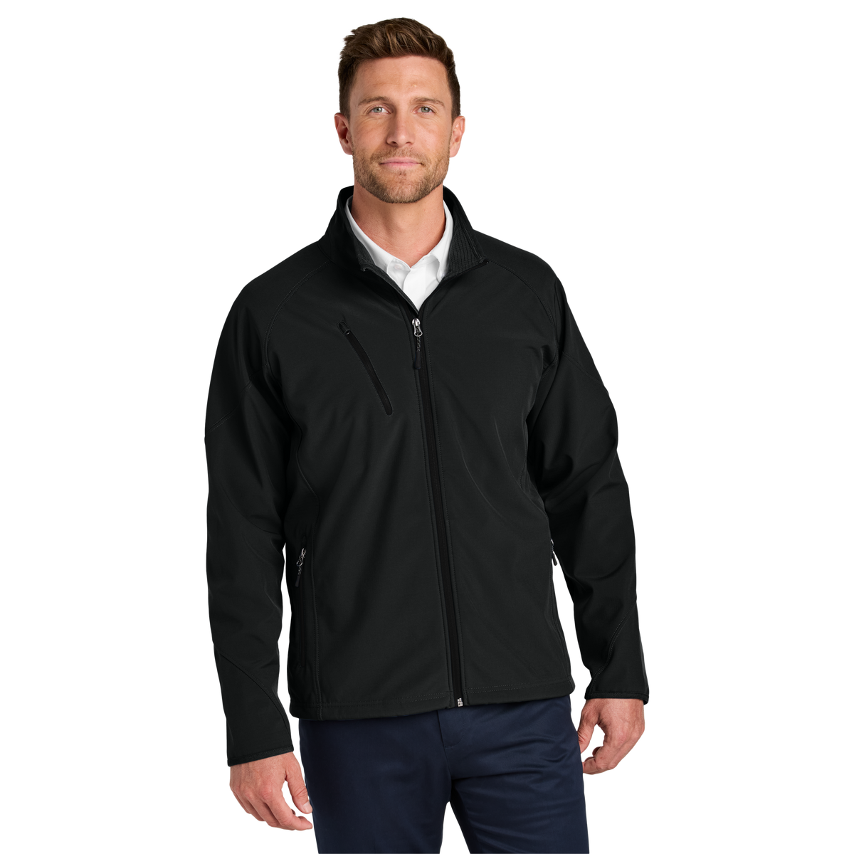 C2703T Mens Port Authority Tall Textured Soft Shell Jacket