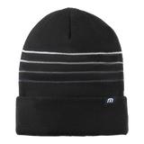 C2628 Striped Cuffed Beanie