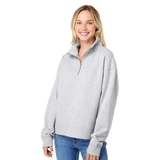 C2612 Ladies Sueded Fleece 1/4 Zip Sweatshirt
