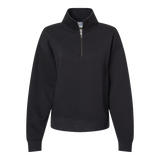 C2612 Ladies Sueded Fleece 1/4 Zip Sweatshirt