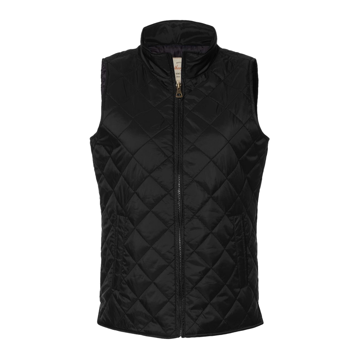 C2717W  Ladies Vintage Diamond Quilted Vest