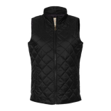 C2717W  Ladies Vintage Diamond Quilted Vest