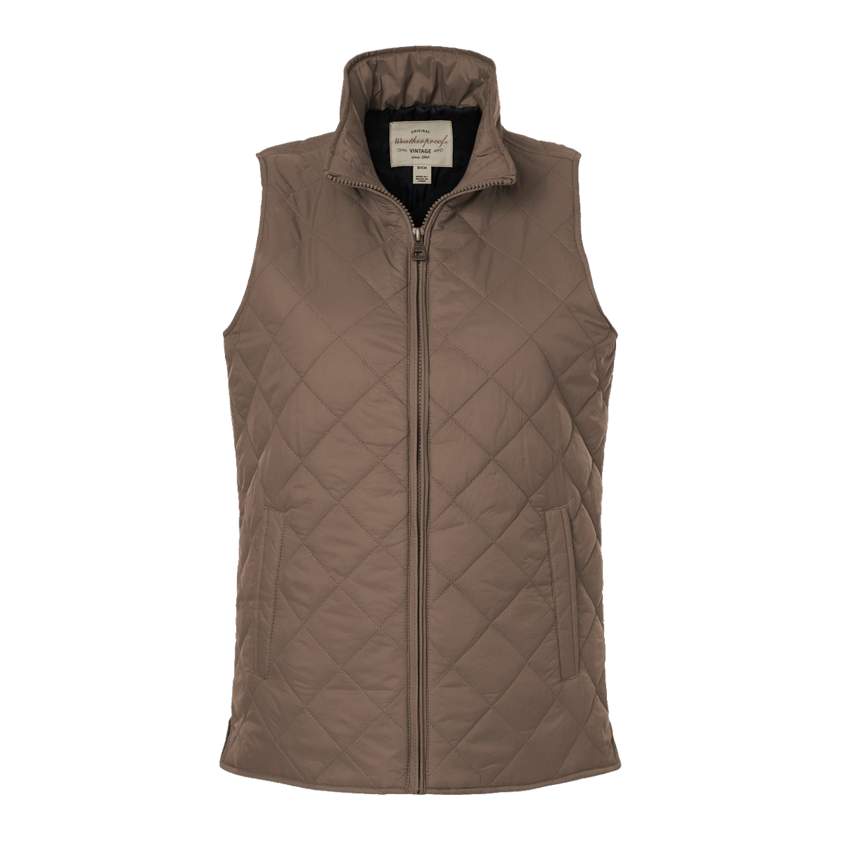 C2717W  Ladies Vintage Diamond Quilted Vest