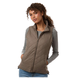C2717W  Ladies Vintage Diamond Quilted Vest