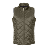 C2717W  Ladies Vintage Diamond Quilted Vest