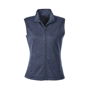 C1788W Ladies Newbury Melange Fleece Vest
