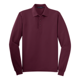 C1308MLS Mens Silk Touch Long Sleeve Polo