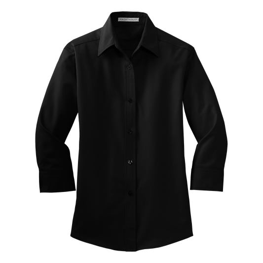 C1301W3/4 Ladies 3/4 Sleeve Easy Care Shirt