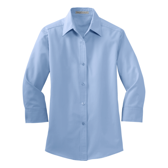 C1301W3/4 Ladies 3/4 Sleeve Easy Care Shirt