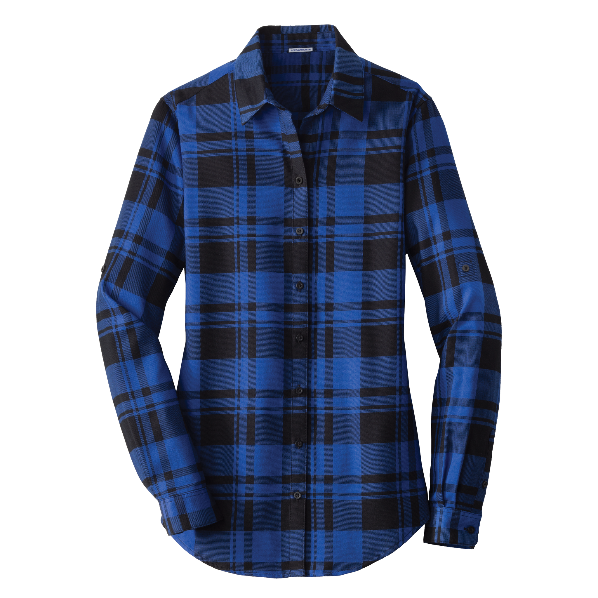 C1807W Ladies Plaid Flannel Shirt – Carrier Logo Store, image size:2048x2048