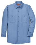 C1744M Mens Long Sleeve Industrial Work Shirt