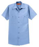 C1743M Mens Short Sleeve Industrial Work Shirt