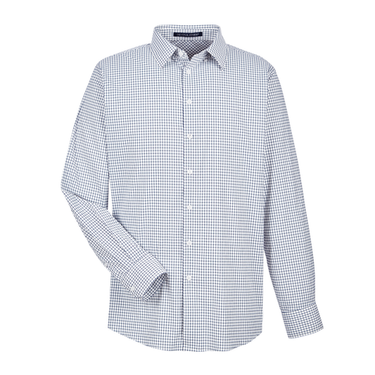 C1957M Mens CrownLux Performance Micro Windowpane Shirt